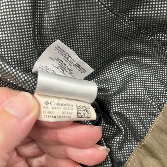 Women's Columbia Frostfecta Omni Water Resistant Jacket, Tusk Tan Size S - Picture 8 of 8